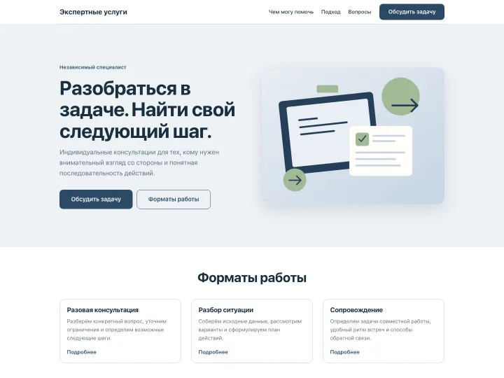 Экспертные услуги